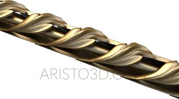 Baguette (BG_0643) 3D model for CNC machine